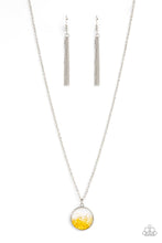 Load image into Gallery viewer, Completely Crushed Yellow Necklace
