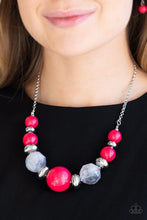 Load image into Gallery viewer, Daytime Drama Red Necklace