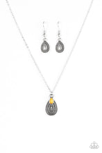Load image into Gallery viewer, Desert Storm Yellow Necklace