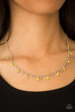 Load image into Gallery viewer, Dinner Party Demure Yellow Necklace