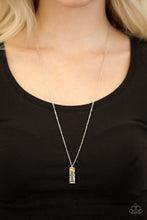 Load image into Gallery viewer, Dont Stop Believing Yellow Necklace