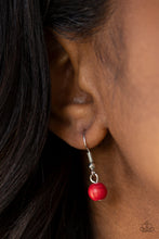 Load image into Gallery viewer, Desert Plumes Red Necklace