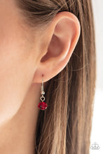 Load image into Gallery viewer, Distracted by Dazzle Red Necklace