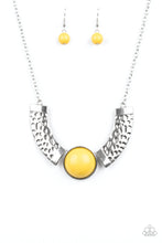 Load image into Gallery viewer, Egyptian Spell Yellow Necklace
