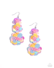 Load image into Gallery viewer, Beaded Bouquet Multi Sequin Earrings
