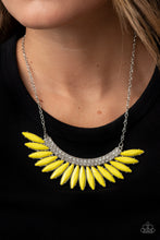 Load image into Gallery viewer, Flauntable Flamboyance Yellow Necklace