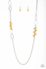 Load image into Gallery viewer, Flirty Foxtrot Yellow Necklace
