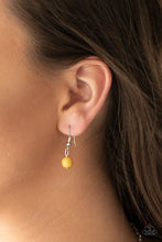 Load image into Gallery viewer, Flirty Foxtrot Yellow Necklace