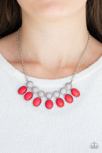 Load image into Gallery viewer, Environmental Impact Red Necklace