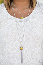Load image into Gallery viewer, Floral Franatic Yellow Necklace