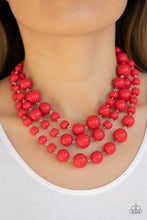 Load image into Gallery viewer, Everyone Scatter Red Necklace