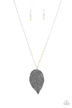 Load image into Gallery viewer, Frond Fantasy Yellow Necklace