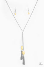Load image into Gallery viewer, GLOW Your Roll Yellow Necklace