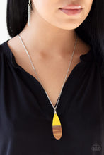Load image into Gallery viewer, Going Overboard Yellow Necklace