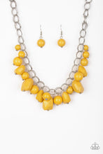 Load image into Gallery viewer, Gorgeously Globetrotter Yellow Necklace