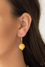 Load image into Gallery viewer, Gorgeously Globetrotter Yellow Necklace