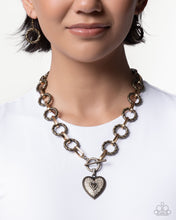 Load image into Gallery viewer, MVP Matchmaker Brass Necklace