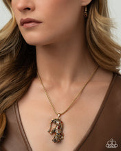 Load image into Gallery viewer, Ferocious Feline Gold Necklace