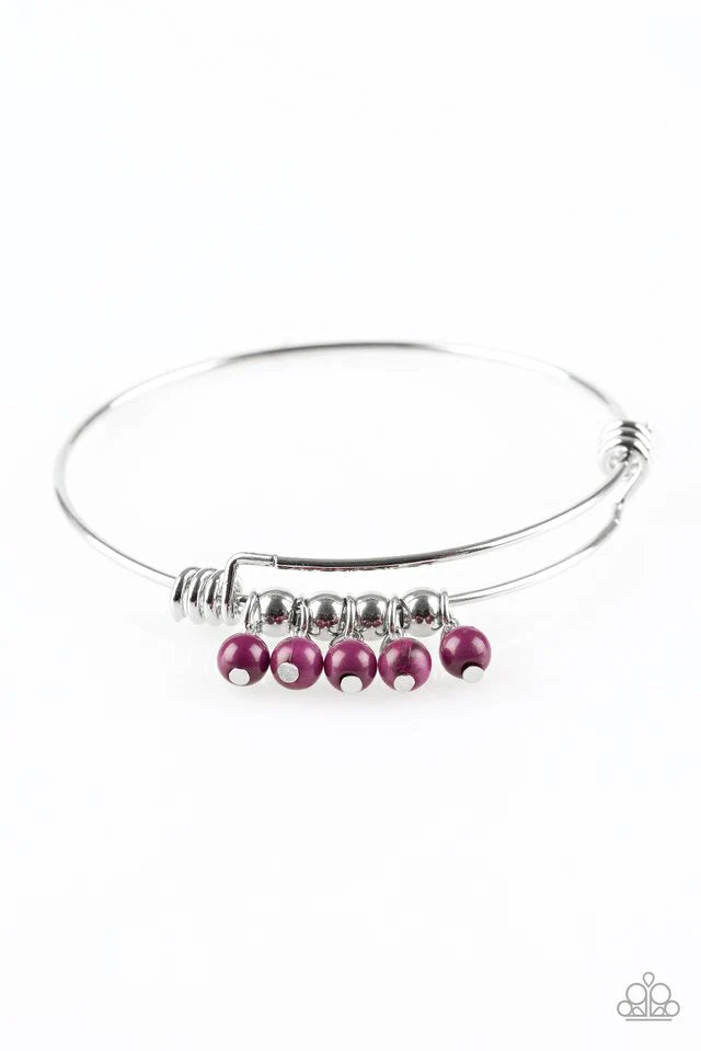 All Roads Lead To ROAM Purple Bangle