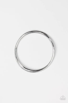 Awesomely Asymmetrical Silver Bangle