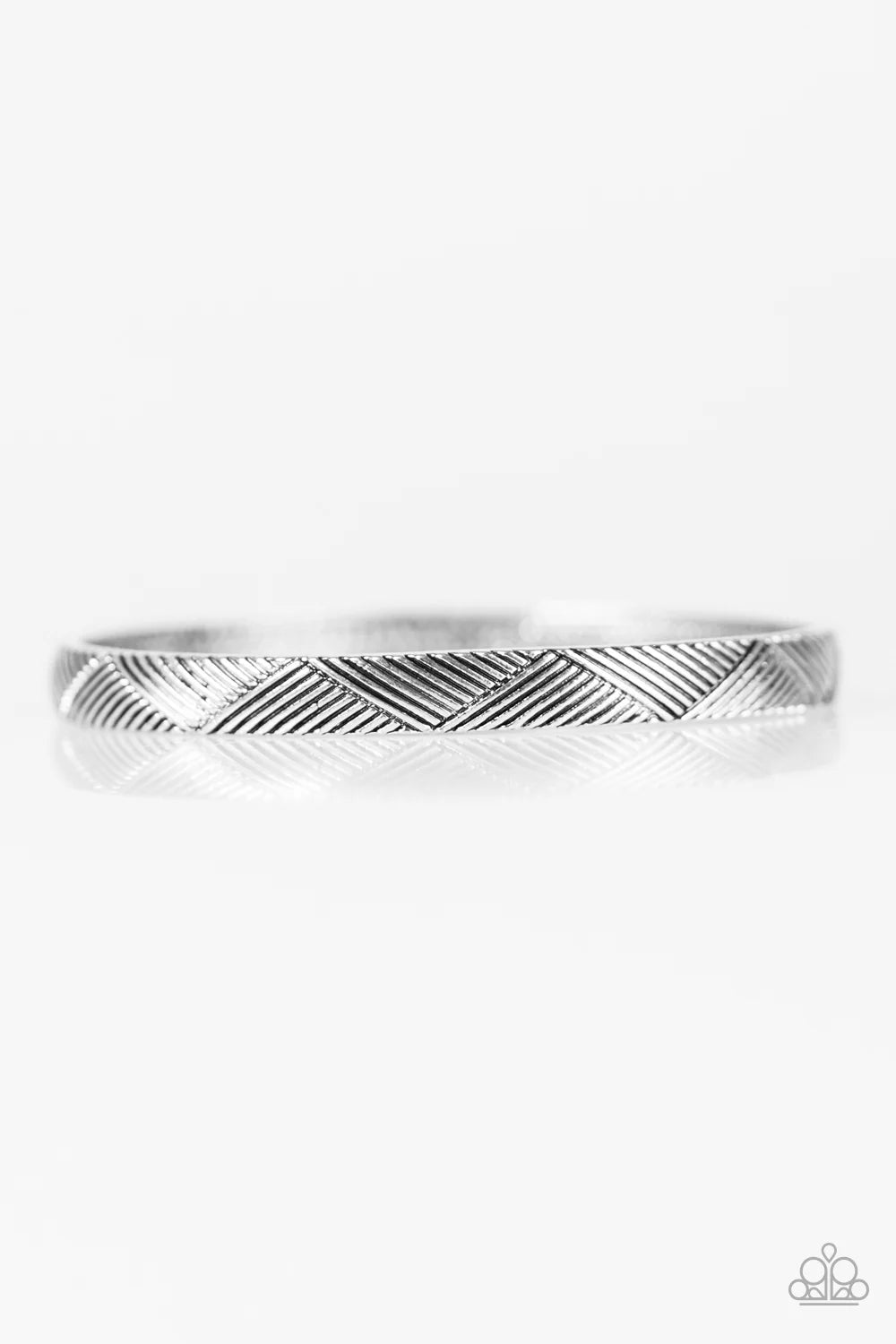 Amazon Attitude Silver Bangle