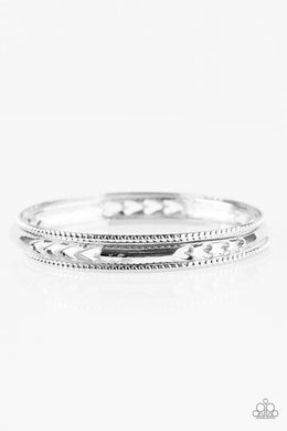 Amazon Warrior Silver Bangle