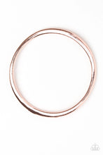 Load image into Gallery viewer, Awesomely Asymmetrical Rose Gold Bangle