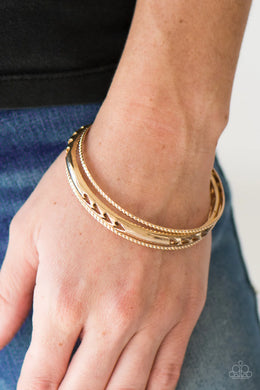 Amazon Warrior Gold Bangle