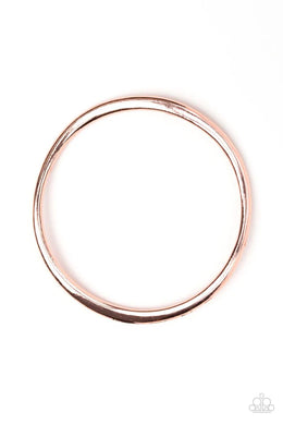 Awesomely Asymmetrical Copper Bangle