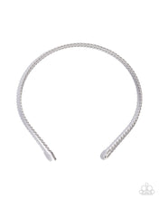 Load image into Gallery viewer, Braided Behavior Silver HeadBand