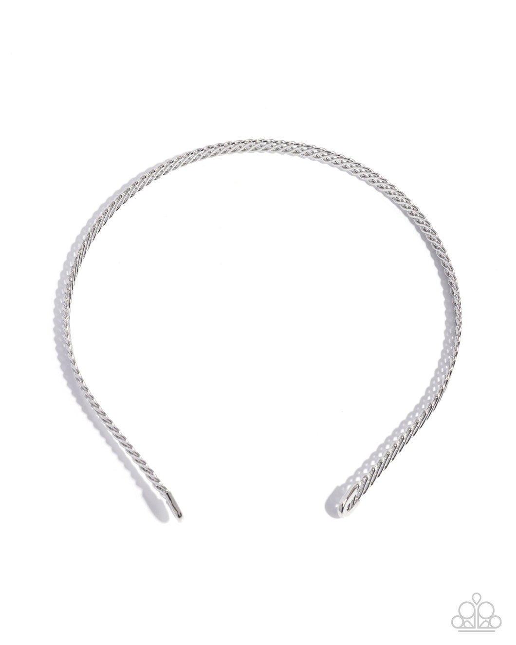 Braided Behavior Silver HeadBand