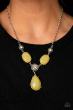 Load image into Gallery viewer, Heirloom Hideaway Yellow Necklace