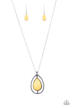 Load image into Gallery viewer, Here Today,  Patagonia Tomorrow Yellow Necklace