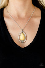 Load image into Gallery viewer, Here Today,  Patagonia Tomorrow Yellow Necklace