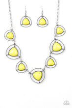 Load image into Gallery viewer, Make A Point Yellow Necklace