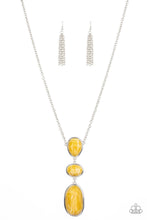 Load image into Gallery viewer, Making an Impact Yellow Necklace