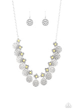 Load image into Gallery viewer, Mandala Movement Yellow Necklace