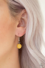 Load image into Gallery viewer, Me-Dallions, Myself, and I Yellow Necklace