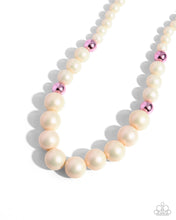 Load image into Gallery viewer, Parading Pearls Pink Necklace
