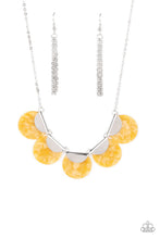 Load image into Gallery viewer, Mermaid Oasis Yellow Necklace