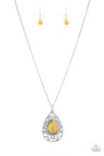Load image into Gallery viewer, Modern Majesty Yellow Necklace