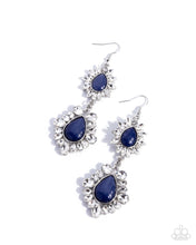 Load image into Gallery viewer, Teardrop Type Blue Earrings