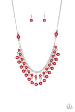 Load image into Gallery viewer, Location, Location, Location Red Necklace