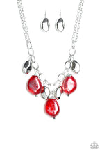Load image into Gallery viewer, Looking Glass Glamorous Red Necklace