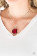 Load image into Gallery viewer, Luminous Lagoon Red Necklace