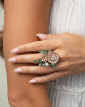 Load image into Gallery viewer, Budding Bling Orange Ring