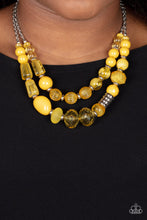 Load image into Gallery viewer, Pina Colada Paradise Yellow Necklace