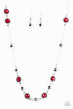 Load image into Gallery viewer, Make A Scene Red Necklace