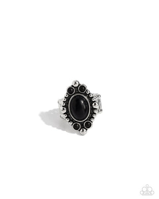 Cactus Corral Black Ring