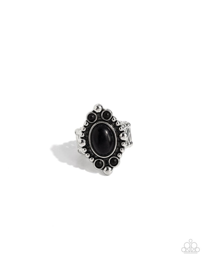Cactus Corral Black Ring